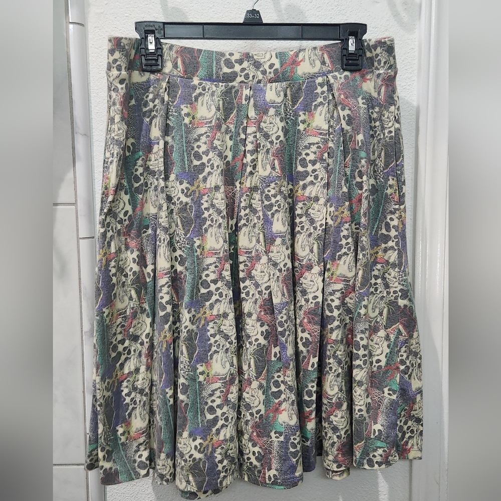 LulaRoe Madison skirt/ Disney villains